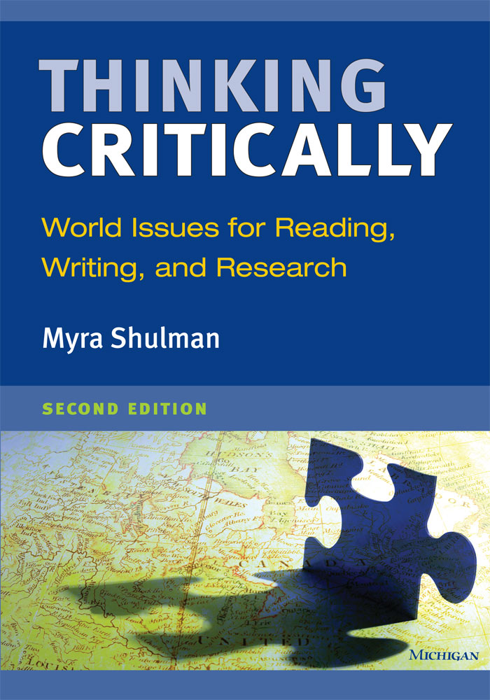 critical approaches to reading writing and thinking baker