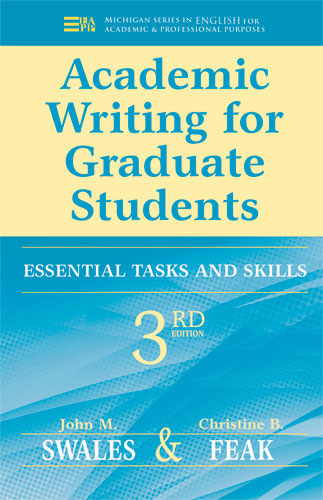 Writing for graduate students