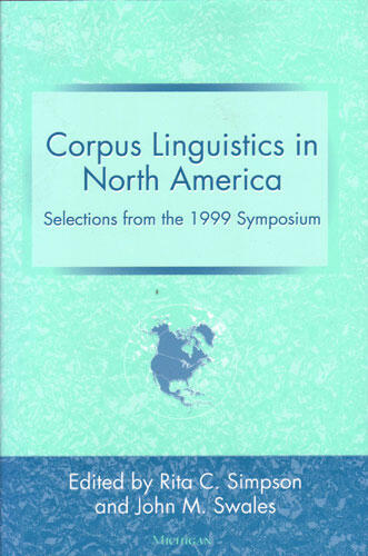 Cover of Corpus Linguistics in North America - Selections from the 1999 Symposium