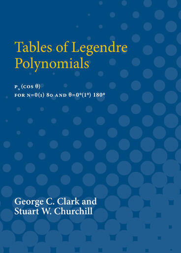Cover of Legendre Polynomials