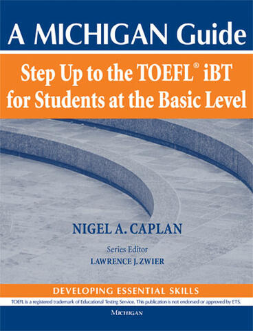 Cover of Step Up to the TOEFL(R)  iBT for Students at the Basic Level (with Audio CD) - A Michigan Guide
