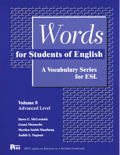 Words for Students of English, Volume 8