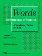 Book cover for 'Words for Students of English, Vol. 7'