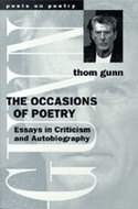 Book cover for 'The Occasions of Poetry'