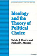 Book cover for 'Ideology and the Theory of Political Choice'