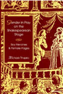 Book cover for 'Gender in Play on the Shakespearean Stage'