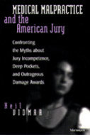 Book cover for 'Medical Malpractice and the American Jury'