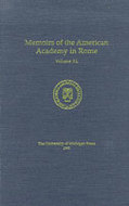 Book cover for 'Memoirs of the American Academy in Rome, Vol. 40 (1995)'
