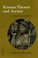 Book cover for 'Roman Theater and Society'