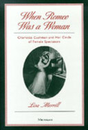 Book cover for 'When Romeo Was a Woman'