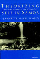 Book cover for 'Theorizing Self in Samoa'