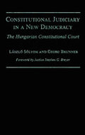 Book cover for 'Constitutional Judiciary in a New Democracy'