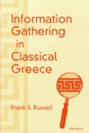Book cover for 'Information Gathering in Classical Greece'