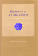Book cover for 'Economics as a Social Science'