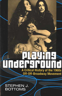 Book cover for 'Playing Underground'