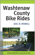 Book cover for 'Washtenaw County Bike Rides'