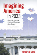 Book cover for 'Imagining America in 2033'
