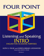 Book cover for 'Four Point Listening and Speaking Intro (with Audio CD)'