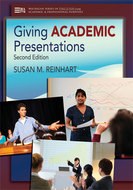 Book cover for 'Giving Academic Presentations, Second Edition'