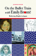 Book cover for 'On the Bullet Train with Emily Brontë'