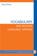 Book cover for 'Vocabulary and Second Language Writing'