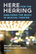 Book cover for 'Here for the Hearing'