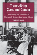 Book cover for 'Transcribing Class and Gender'