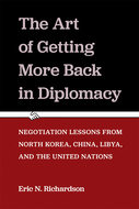 Book cover for 'The Art of Getting More Back in Diplomacy'