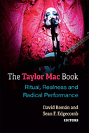 Book cover for 'The Taylor Mac Book'