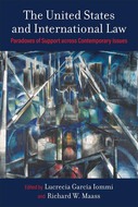 Product cover for 'The United States and International Law: Paradoxes of Support across Contemporary Issues'