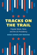 Book cover for 'Tracks on the Trail'