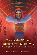 Book cover for 'Chocolate Woman Dreams the Milky Way'