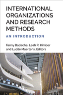 Book cover for 'International Organizations and Research Methods'