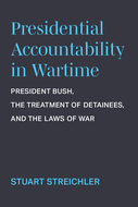 Book cover for 'Presidential Accountability in Wartime'