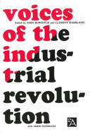 Book cover for 'Voices of the Industrial Revolution'
