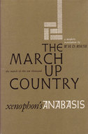 Book cover for 'The March Up Country'