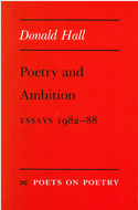 Book cover for 'Poetry and Ambition'