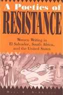 Book cover for 'A Poetics of Resistance'