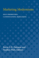 Book cover for 'Marketing Modernisms'