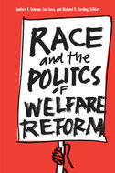 Book cover for 'Race and the Politics of Welfare Reform'