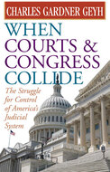Book cover for 'When Courts and Congress Collide'