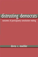 Book cover for 'Distrusting Democrats'