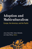 Book cover for 'Adoption and Multiculturalism'