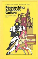Book cover for 'Researching American Culture'
