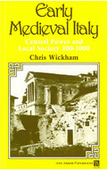 Book cover for 'Early Medieval Italy'