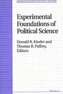 Book cover for 'Experimental Foundations of Political Science'