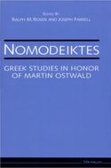 Book cover for 'Nomodeiktes'