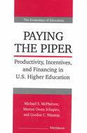 Book cover for 'Paying the Piper'