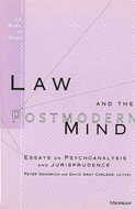 Book cover for 'Law and the Postmodern Mind'