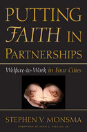 Book cover for 'Putting Faith in Partnerships'